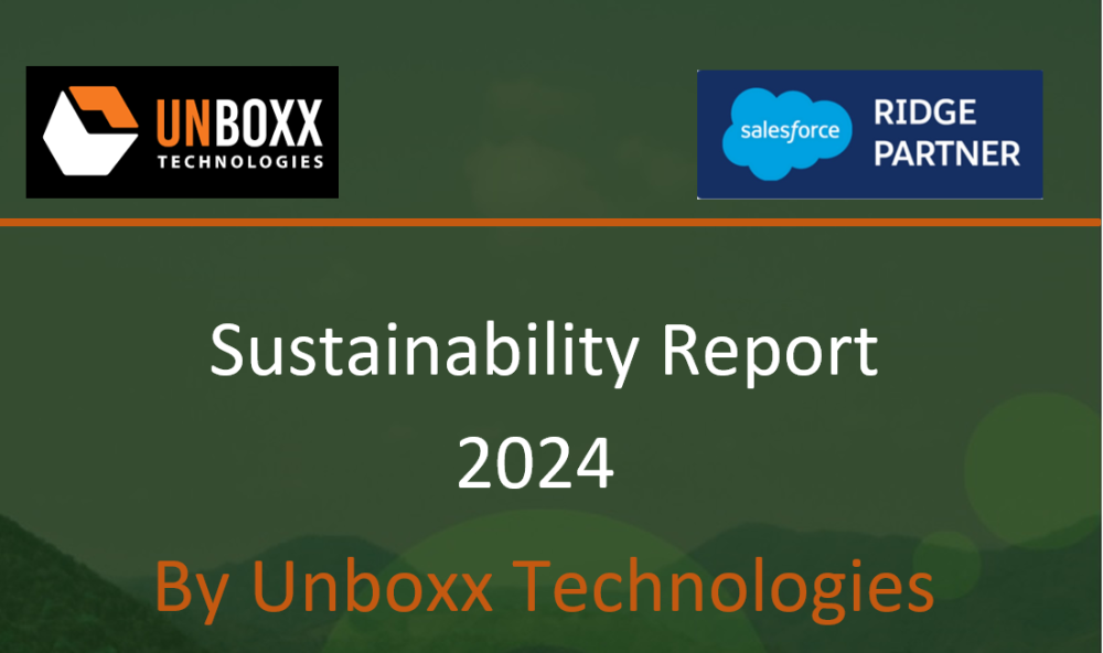 Sustainability Report 2024 By Unboxx Technologies